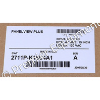 * ALLEN BRADLEY 2711P-K15C4A1 /A PANELVIEW PLUS 15" KEYPAD OPERATOR PANEL