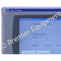 * ALLEN BRADLEY 2711P-T10C4D8 SER A 10" PANELVIEW PLUS 6 TERMINAL 