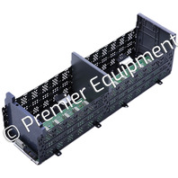 * ALLEN BRADLEY 1746-A13 SER B 13-SLOT CHASSIS PLC RACK SLC 500