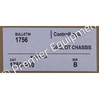 * ALLEN BRADLEY 1756-A10 SER B CONTROLLOGIX 10-SLOT CHASSIS PLC RACK