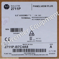 * SURPLUS ALLEN BRADLEY 2711P-B7C4A8 SER A PANELVIEW PLUS 700 6.5" OPERATOR PANEL