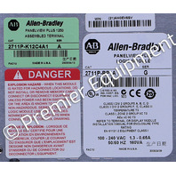 * SURPLUS ALLEN BRADLEY 2711P-K12C4A1 SER A PANELVIEW PLUS 1250 COLOR KEYPAD OPERATOR INTERFACE