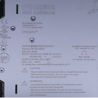 * MURR ELEKTRONIK 85442 EMPARRO D-171570 OPPENWEILER SWITCH MODE POWER SUPPLY
