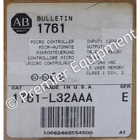 * ALLEN BRADLEY 1761-L32AAA SER E MICROLOGIX 1000 CONTROLLER 32 I/O