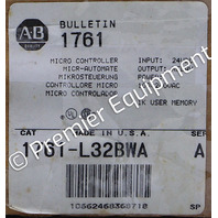 * ALLEN BRADLEY 1761-L32BWA SER A MICRO CONTROLLER MICROLOGIX 1000