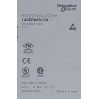 * SCHNEIDER ELECTRIC MODICON QUANTUM 140CRA93100 RIO DROP S908 MODULE