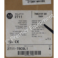 * SURPLUS ALLEN BRADLEY 2711-T6C9L1 SER A FRN 4.20 PANELVIEW 600 OPERATOR TERMINAL