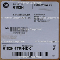 * ALLEN BRADLEY 6182H-7TRH4DK SER A VERSAVIEW 6.5" OPERATOR TERMINAL