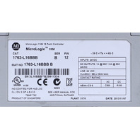 * ALLEN BRADLEY 1763-L16BBB SER B MICROLOGIX 1100 CONTROLLER