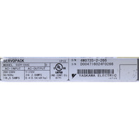 * YASKAWA ELECTRIC SERVOPACK SGDH-04AE 200-230V 50/60Hz SERVO DRIVE
