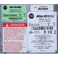 * ALLEN BRADLEY 6182H-10TRH4A SER A VERSAVIEW CE 1000 OPERATOR PANEL