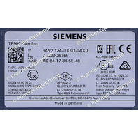 * SURPLUS SIEMENS 6AV2 124-0JC01-0AX0 TP900 COMFORT SIMATIC HMI 