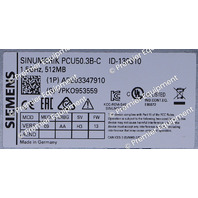* SURPLUS SIEMENS 6FC5210-0DF31-2AB0 SINUMERIK PCU50.3B-C CONTROL UNIT