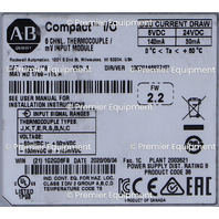 * ALLEN BRADLEY 1769-IT6 SER A COMPACT I/O 6 CHANNEL THERMOCOUPLE mV INPUT MODULE