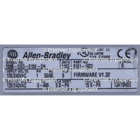 * ALLEN BRADLEY 2098-DSD-010X-DN SER B SERVO DRIVE ULTRA 3000 DIGITAL