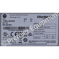 * ALLEN BRADLEY 1766-L32AWA /C FW 21 MICROLOGIX 1400 CONTROLLER