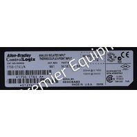 * SURPLUS ALLEN BRADLEY 1756-IT6I SER A CONTROLLOGIX ANALOG INPUT MODULE 