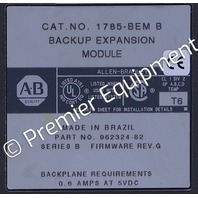 * ALLEN BRADLEY 1785-BEM SER B BACKUP EXPANSION MODULE