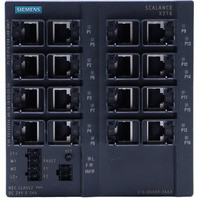 * SIEMENS SIMATIC SCALANCE 6GK5216-0BA00-2AA3 AC NET INDUSTRIAL ETHERNET SWITCH