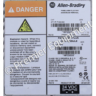 * ALLEN BRADLEY 2711P-RP2 SER G 128MB LOGIC MODULE PANELVIEW PLUS 6