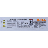 * KUKA ECMBP1D3704BE5313B POWER PACK VARIABLE FREQUENCY DRIVE