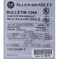 * ALLEN BRADLEY 1394-SJT05-C-RL SER B DIGITAL MULTI-AXIS SERVO CONTROL