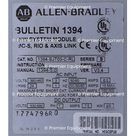 * ALLEN BRADLEY 1394-SJT05-C-RL /B DIGITAL MULTI-AXIS SERVO CONTROL