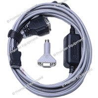 * ALLEN BRADLEY 1784-PCM5 SER B COMMUNICATION CABLE 10 FEET 9 PIN