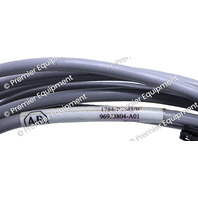 * ALLEN BRADLEY 1784-PCM5 SER B COMMUNICATION CABLE 10 FEET 9 PIN