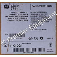 * SURPLUS ALLEN BRADLEY 2711-K10G1 /E PANELVIEW 1000 10" OPERATOR PANEL 