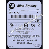 * SURPLUS ALLEN BRADLEY 2711-K10G1 /E PANELVIEW 1000 10" OPERATOR PANEL 