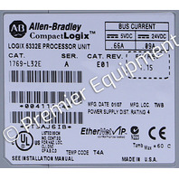 * ALLEN BRADLEY1769-L32E SER A COMPACTLOGIX LOGIX 5332E PROCESSOR UNIT