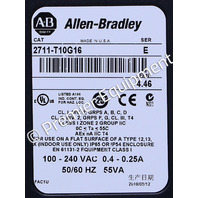 * SURPLUS ALLEN BRADLEY 2711-T10G16 SER E PANELVIEW 1000C OPERATOR INTERFACE 