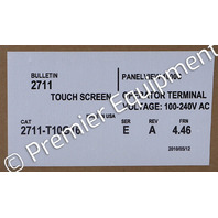 * SURPLUS ALLEN BRADLEY 2711-T10G16 SER E PANELVIEW 1000C OPERATOR INTERFACE 