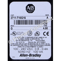 * ALLEN BRADLEY 2711-T10G16 SER A PANELVIEW 1000C OPERATOR INTERFACE 