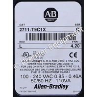 * ALLEN BRADLEY 2711-T9C1X SER C FRN 4.20 PANELVIEW 900 OPERATOR PANEL
