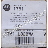 * SURPLUS ALLEN BRADLEY 1761-L32BWA SER A MICRO CONTROLLER MICROLOGIX 1000