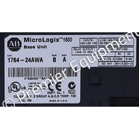 * ALLEN BRADLEY 1764-24AWA SER B MICROLOGIX 1500 BASE UNIT