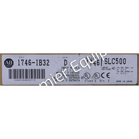 * SURPLUS ALLEN BRADLEY 1746-IB32 SER D INPUT MODULE SLC 500