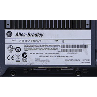 * ALLEN BRADLEY 6181F-17TPW7 SER E 1700P INDUSTRIAL COMPUTER *READ*