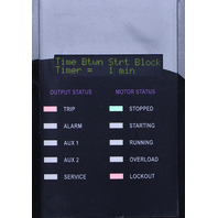 * GE MULTILIN 369 369-HI-R-M-0-0-0-E MOTOR MANAGEMENT RELAY