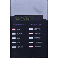 * GE MULTILIN 369 369-HI-R-M-0-0-0-E MOTOR MANAGEMENT RELAY