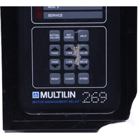 * GE MULTILIN 269 269-100P-120 MOTOR MANAGEMENT RELAY *READ*