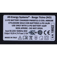 ALL ENERGY SYSTEMS PMG0711-2 14.8V LI-PO BATTERY CHARGER