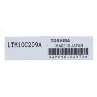 SURPLUS TOSHIBA LTM10C209A 10.4 LED DISPLAY SCREEN