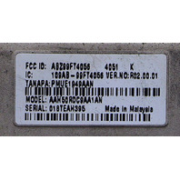 MOTOROLA RADIUS CP200 AAH50RDC9AA1AN UHF 4 CHANNEL RADIO