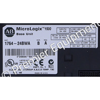 * SURPLUS ALLEN BRADLEY 1764-24BWA SER B REV A MICROLOGIX 1500 CONTROLLER