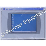 * ALLEN BRADLEY 6182H-7TEH4A SER A OPERATOR PANEL W/ 6189-RPEHA LOGIC