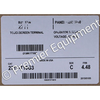 * ALLEN BRADLEY 2711-T10G3 SER C FRN 4.48 PANELVIEW 1000 OPERATOR INTERFACE