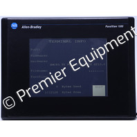 * ALLEN BRADLEY 2711-T10G15L1 SER C FRN 4.43 PANELVIEW 1000 OPERATOR INTERFACE